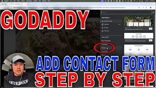 ✅ Как добавить контактную форму в конструктор сайтов GoDaddy🔴