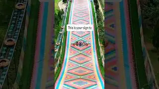 You'll never guess where this slide can be found? #vietnam #dalat #danang #travel #travelvlog