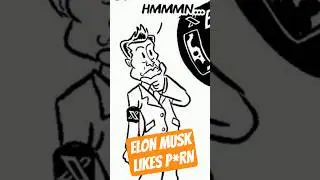 Elon Musk doesn't want to turn off his porn machine... #elonmusk #fuckelon #fuckelonmusk #comic