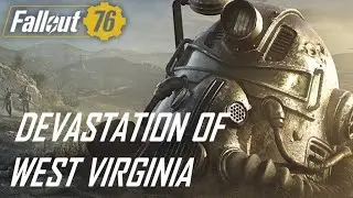 Fallout 76. Devastation of West Virginia. PS4 live