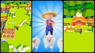 Wool Rush: Idle Farming Mobile Game | Gameplay Android