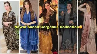 Nawal Saeed Current Style dress✨❤️&zwj;🔥#viral #trending #fashion #dress #dressdesign #pakistanidresses