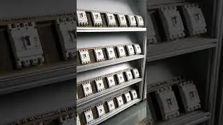 MCCB production process aging test, high-power plastic-case circuit breaker production site#mccb
