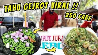 TAHU GEJROT VIRAL ! REKOR TERBARU DI BIKIN 250 CABE !! Ft. Goyang Leper TAMAN PALEM - JAKARTA BARAT