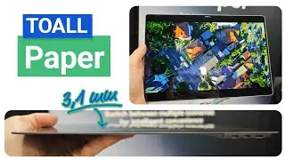 3,1 mm! Toall Paper je nejtenčí tablet na světě