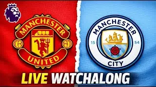 CARRICK'S FIRST GAME, MANCHESTER DERBY, UNITED VS CITY LIVE WATCHALONG WITH ERIC DAMIAN