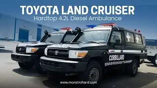 Toyota Land Cruiser Hardtop 4.2L Diesel Ambulance | Rugged, Reliable & Custom-Built for Emergencies