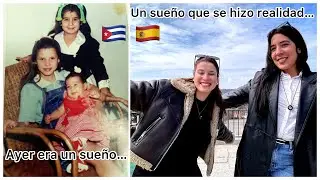 De Cuba a Madrid...Un sueño que se hizo realidad...🇨🇺🇪🇸