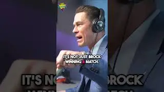 Джон Сина объясняет, как Брок Леснар его раздавил!
