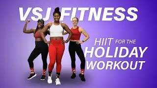 30 MINUTE HIIT FOR THE HOLIDAYS 90's WORKOUT!
