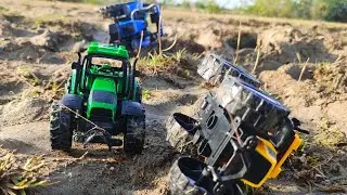 Tractor toy loading video |  kids toys video | funny videos | come to toys | tractor stunt videos