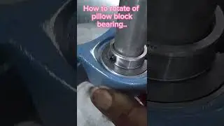 how to rotate the pillow block bearing#short
