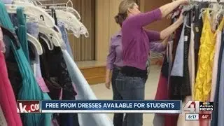 Free prom dresses available for students