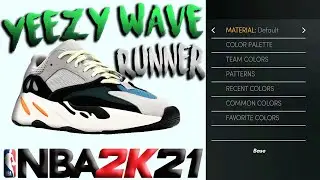 HOW TO MAKE YEEZY WAVE RUNNER 700S ON NBA 2K21