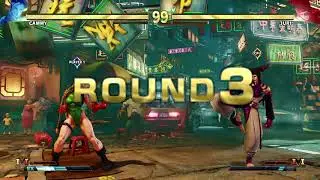 STREET FIGHTER V Cammy vs Juri