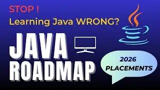Java Placement Roadmap 2026 | What to Learn & In What Order