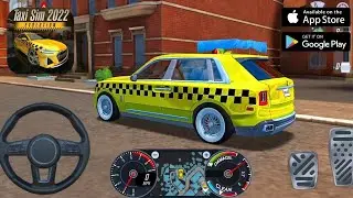 Taxi Simulator Evolution (Rolls Royce) Driving Gameplay Android,iOS