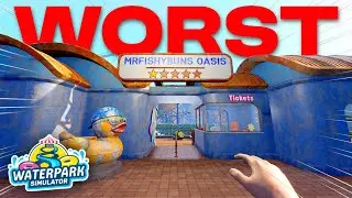 Открытие худшего аквапарка в Waterpark Simulator