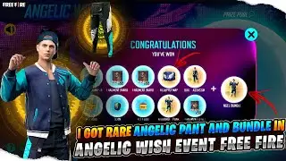 Angelic Wish Event Free Fire 😯 I Got Rare Angelic Pant & Gloo Wall || Kitna Diamond Lgega ? 🤔