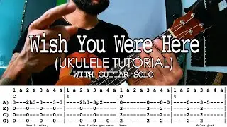 Wish You Were Here by PINK FLOYD Ukulele Tutorial TAB