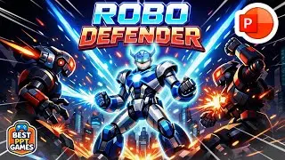 🤖 ROBO DEFENDER  City Chain Reaction PowerPoint Game | Best PPT Games