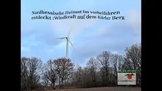 NORHESSISCHE HEIMAT: IM VORBEIFAHREN ENTDECKT  Windkraftanlage 19.12.2025