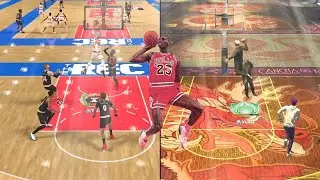 EVERY SLASHER NEEDS THE MICHAEL JORDAN FREE THROW DUNK! | OVER POWERED POSTERS | NBA 2K22