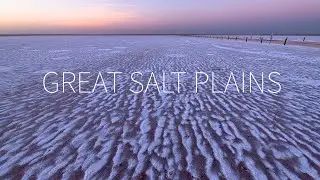The Great Salt Plains - 4K Aerial
