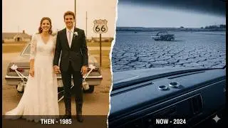 Newlyweds vanished on Route 66 in 1985 &mdash; drought revealed car with rings on dashboard 39 yrs later