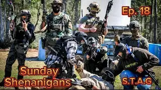 Sunday shenanigans #18- Southern tactical Airsoft games - gameplay & funny moments