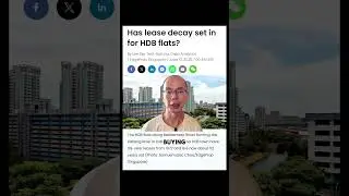 Is lease decay a problem for HDB flats? #hdb #realestate #jonathankong #leasedecay