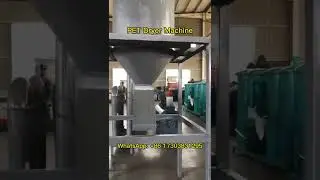 PET Flake Dewatering Machine & Dryer Tube: Solid Build!