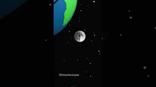 What If the Moon Got Cracked by an Asteroid?