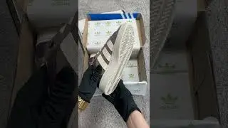Женские кроссовки замша текстиль Adidas Originals Campus 00s Brown White, кеды Адидас B4317