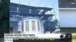 Historic Orman House reopens after $1.6 million restoration
