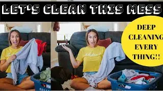 ULTIMATE CLEAN WITH ME | WHOLE HOUSE ALL DAY CLEANING ROUTINE SPRING 2019