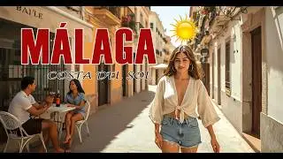 🌴🇪🇸 Malaga City. October 2025  Walk through the city center, Larios Street & the Port #Malaga #Spain