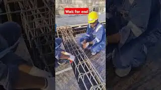 Steel fixer working with #knipex#rodbuster#shorts #construction #civilengineering #welding #electri