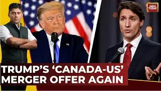India First With Gaurav Sawant: Trump Mocks Trudeau, Bids To 'Buy' Greenland | US-Canada Merger News