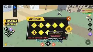 GETTING BEST ARTIFACT!! | Roblox Anime Evolution Simulator