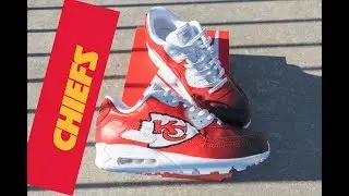 Kansas City Custom Chiefs Shoes