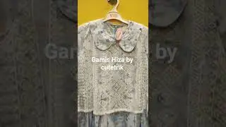 Real pict.. Gamis hiza by cutetrik #cutetrik #gamiscutetrik #bajuanak #dafamaulanashop #ootd