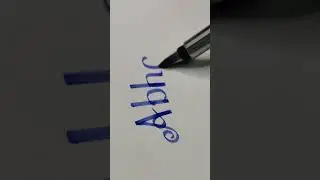 Abhay | #calligraphy | Request from a subscriber