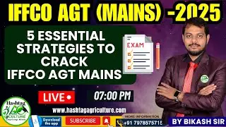 IFFCO AGT Mains Preparation Strategy | IFFCO AGT Mains | by Bikash Sir #iffco 