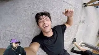 93WAYSMANE REACTS POV Full Run - WORLD'S LARGEST PARKOUR COURSE 🇨🇳 | Calen Chan