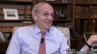Justice Breyer in his Chambers