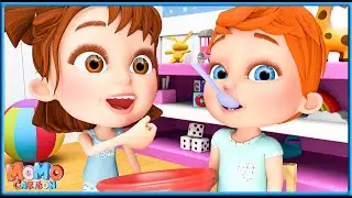 दीदी (Sister) + बच्चा शार्क (Baccha Shark) + बच्चों के गाने और नर्सरी राइम्स MomoCartoon - भारतीय