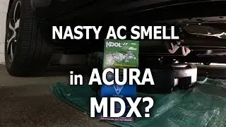 Cleaning evaporator core DIY 2008 Acura MDX