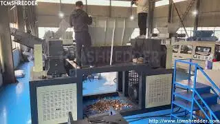 how to granulate waste rags quickly and efficient