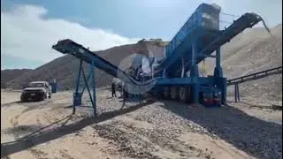 Combined jaw crusher and cone crusher#crushers #conecrusher